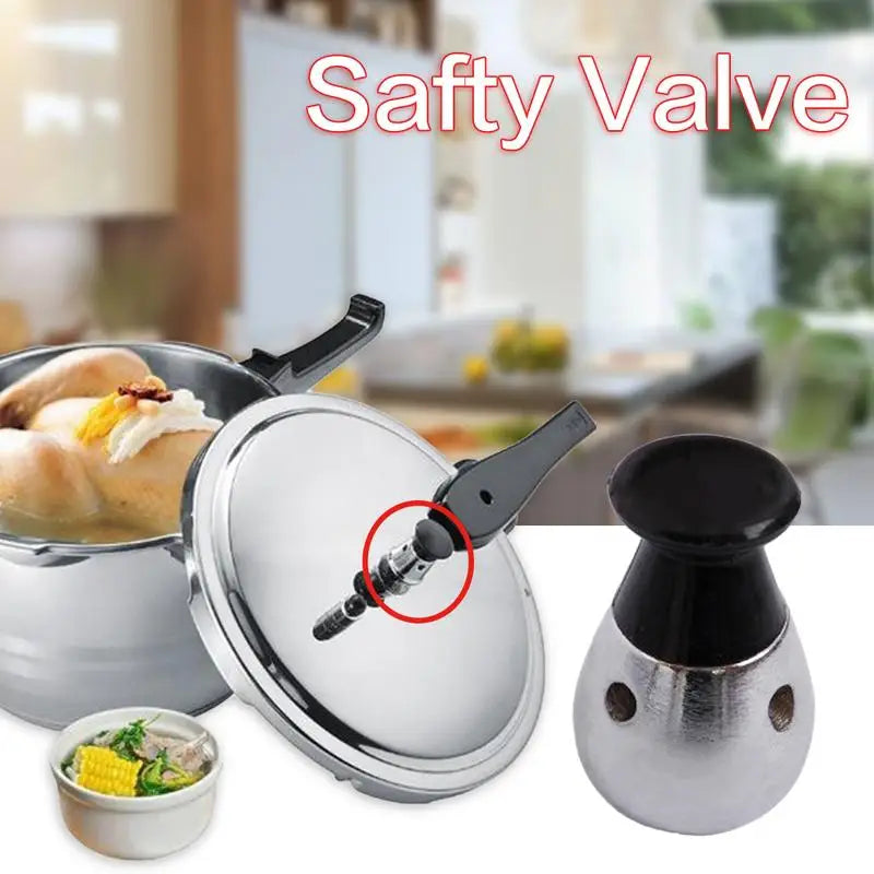 1pc 80KPa Universal High Pressure Cooker Safety Valve Kitchen Replacement Aluminum Limiting Valve Dropshipping Compressor Valve