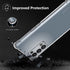 Luxury Clear Phone Case For Oppo Reno 6 Pro 5G Reno 7 5G 8 Lite 6 Lite 8Z 7Z Shockproof Case For Oppo Reno 3 4 Pro Reno 5 Cover