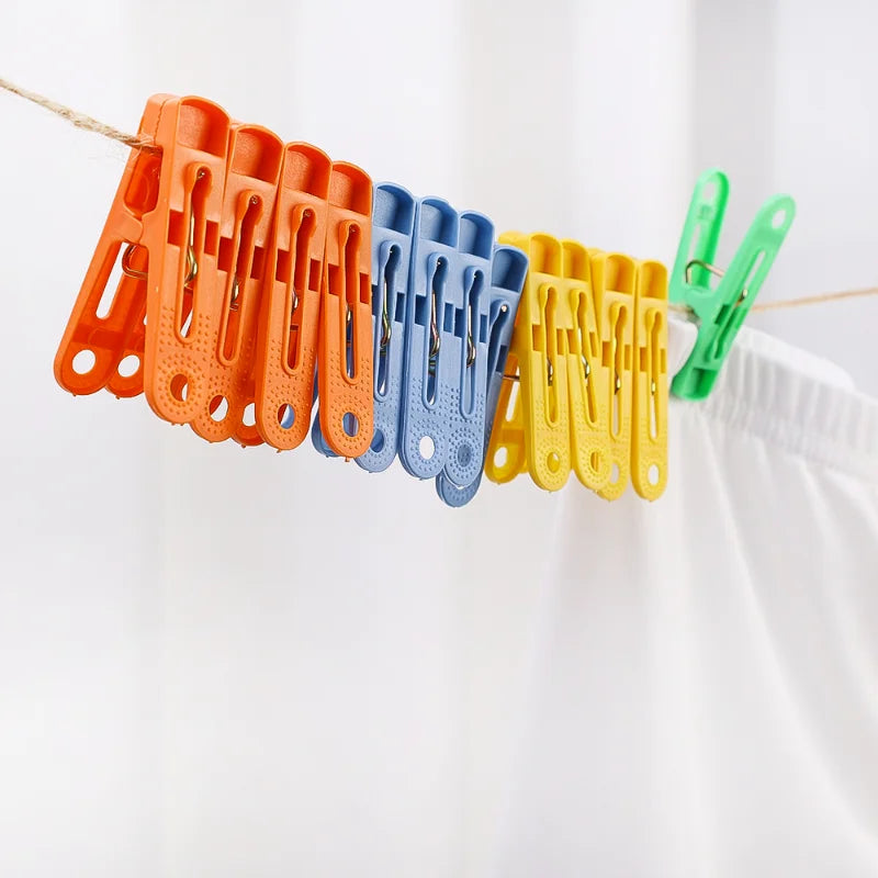 40/20pcs Plastic Clothespins Clothes Pegs Laundry Hanging Pin Clip Household Clothespins Socks Underwear Drying Stand Holder