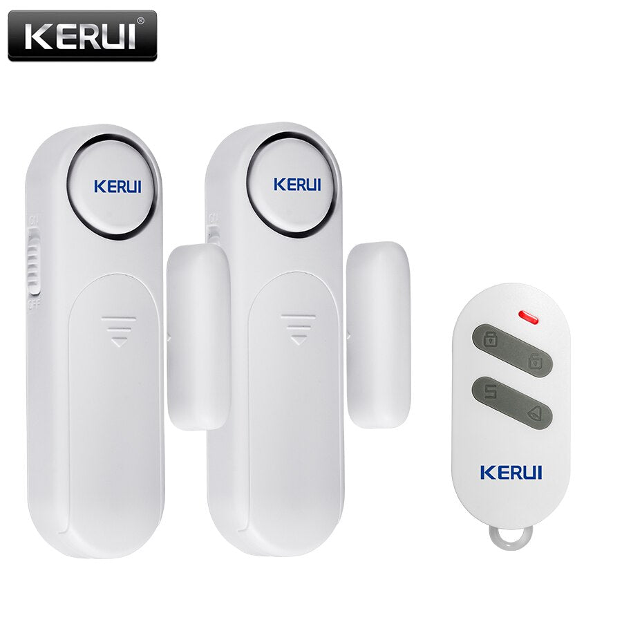 KERUI D131 Wireless Door Window Magnetic Sensor Alarm 120dB Anti-theft 300ft Remote Control Detectors Home Security Alarm System