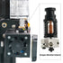 Compatible With E3D V6 Dragon 3D Printer Hotend High Flow Bimetal Heatbreak For V6 Jead 12V 24V 0.4mm Pursai3 MK3 Titan Extruder