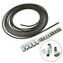 5mm Car Motorcycle Brake Oil Hose Brake Line Universal Motorbike Stainless Steel Braided Pipeline Practical To Use