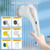 5 In 1 Electric Household Cleaning Brush Window Kitchen Bathroom Cleaning Multifunctional Brush With 5 Heads Usb Charging