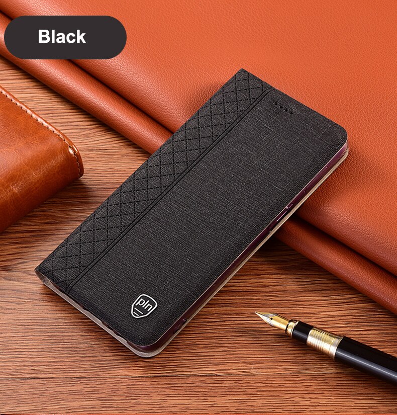 Business Cloth Leather Case for Meizu 18 17 16T 16Xs 16s Pro 16 X 16th Plus Flip Cover Phone Protective Shell