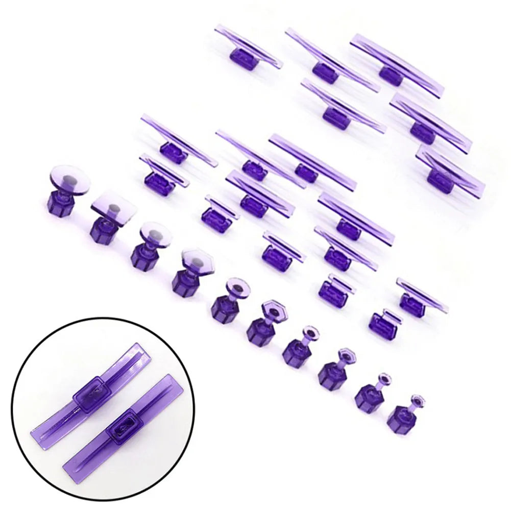 10/28x Glue Tabs Dent Removal Tools Pdr Car Dent Repair Car Dent Removal Tool Auto Paintless Dent Repair Glue Tabs For Car Body