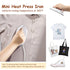 Mini Travel Iron for Clothes Portable Handle Electric Ironing Machine Fast Heating Dry Wet Irons Garment Household Tools