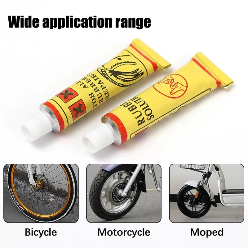 6ml Portable Tire Repairing Glue Car Motorcycle Bicycle Tyre Inner Tube Puncture Repair Glues Bike Tire Patching Glue Tools