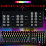 SKYLION G300 Wired Mechanical Keyboard 28 Kinds of Colorful Lighting Gaming and Office For Windows and IOS System