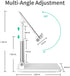 New Desk Mobile Phone Holder Stand For iPhone iPad Xiaomi Adjustable Desktop Tablet Holder Universal Table Cell Phone Stand