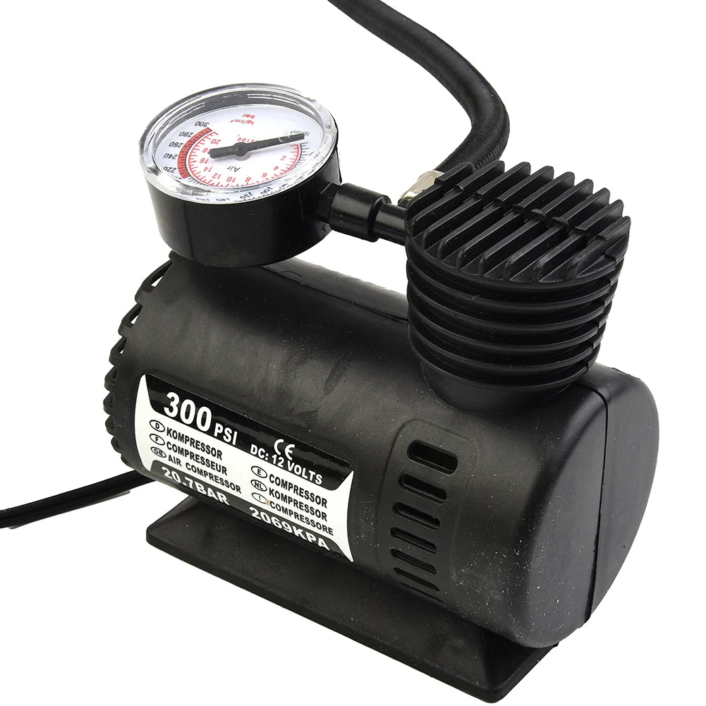 Inflator Electric Air Pump Accessories 12V 1pcs 25L/min Compressor Igniter Use Parts Portable Replacement Tire