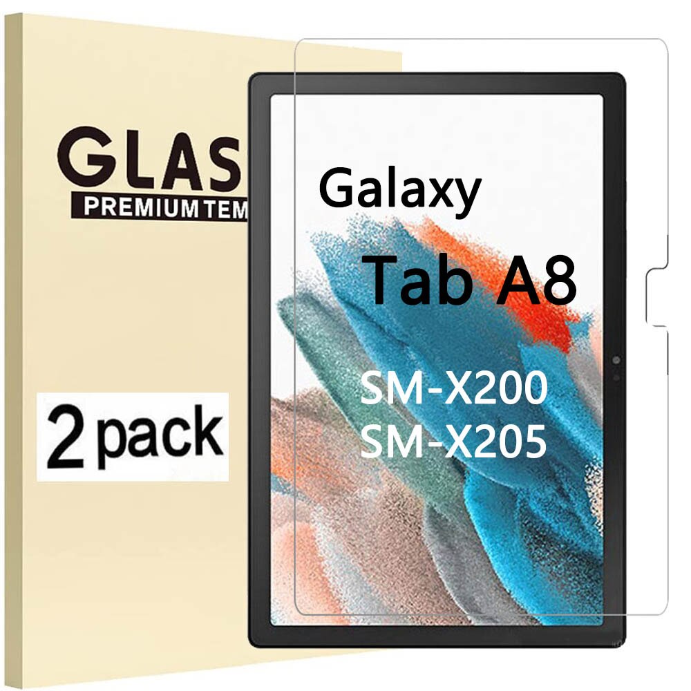 Tempered Glass For Samsung Galaxy Tab A8 10.5 2021 SM-X200 SM-X205 X200 X205 Anti-Scratch Tablet Screen Protector Film