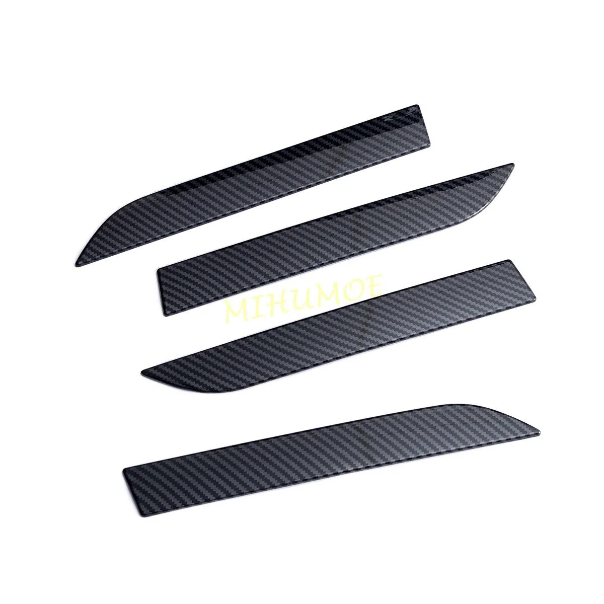 For Tesla Model X 2016-2023 Carbon Fiber Door Handle Cover Trims Protect Accessories