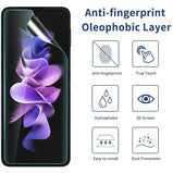 For Samsung Galaxy Z Flip 3 4 Front Screen Protector Hydrogel Film Lens Camera Glass For ZFlip4 ZFlip3 Protective Films Sticker