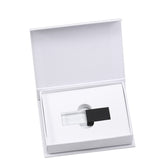 JASTER Crystal USB 2.0 4GB 8GB 16GB 32GB 64GB Wedding Gifts Flash Drive Over 10pcs Free Logo Pen Drives 100% Real Capacity