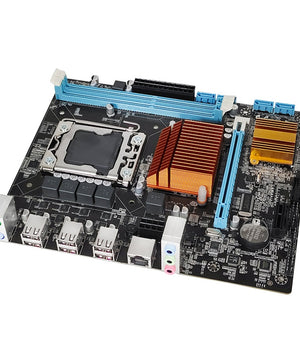 X58 LGA1366 Desktop Computer Mainboard Suppot DDR3 RAM Memory for Xeon Motherboard DDR3 1333 SATA PCI-E 16X Graphics Card Slot