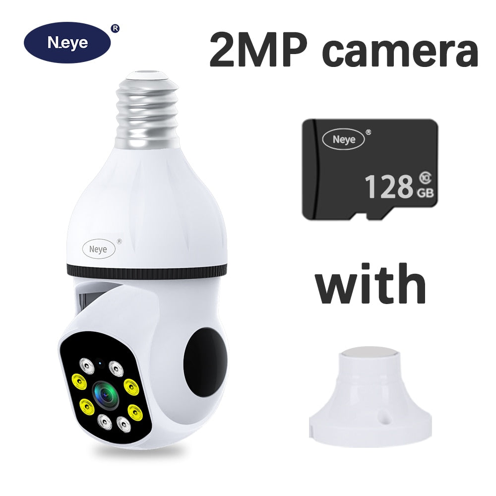 Wireless 5g WiFi Bulb Camera 8MP 4K 360° Bulb Camera HD Mini Camera LED Flicker Sensor Night Vision Camera Smart Home ip camera