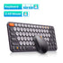 Baseus Mouse Bluetooth Wireless Computer Keyboard and Mouse Combo with 2.4GHz USB Nano Receiver  for PC MacBook Tablet Laptop