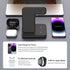 3 in 1 Wireless Charger Stand 15W Qi Fast Charging Dock Station for Apple Watch iWatch S8 AirPods Pro For iPhone 14 13 12 XS XR