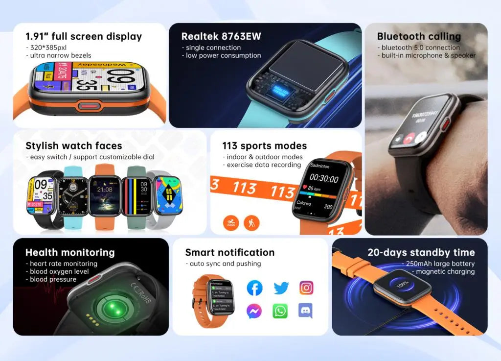 Lenovo Men NFC Smartwatch Blood oxygen Blood pressure Health Monitor Smart Watch Sports Waterproof Bluetooth call Smart Bracelet