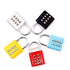 Mini Padlock Push Button 8 Digit Combination Code Lock for Home School Gym Locker Luggage Travel Luggage Case Code Lock