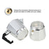 50ml 1 Cup Aluminum Coffee Pot 50Ml 1Cup Coffee Maker Espresso Percolator Stovetop Mocha Pot Electric Fashion Stove