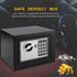 4.6L Digital Safe for Money Safety Box Home Digital Electronic Safe Box Home Office Jewelry Money Anti-Theft Security Box