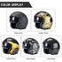 Hot Sale Capacetes De Moto DOT Motorcycle Helmet Open Face Safety Cafe Racer Scooter Casco Motocross Hombre Carbon Fiber