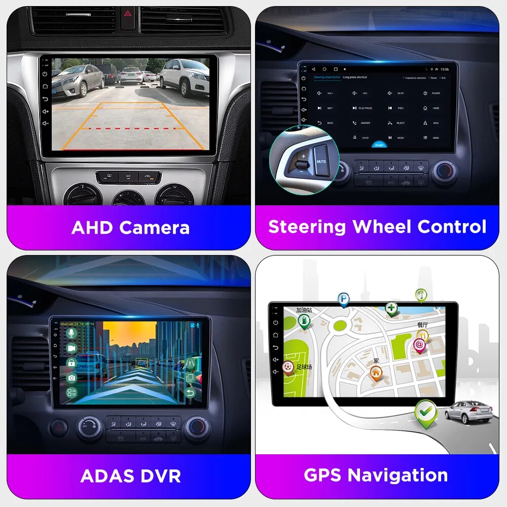 Car Radio 2 din 7 9 10″ Android Multimedia Player GPS WIFI Auto CarPlay For Toyota Volkswagen Hyundai Kia Nissan Honda Lada Ford