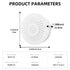 ONENUO Tuya Smart Home WiFi Natural Gas Sensor Combustible Coal Gas LPG Gas Leakage Alarm Detector Fire Security Protection