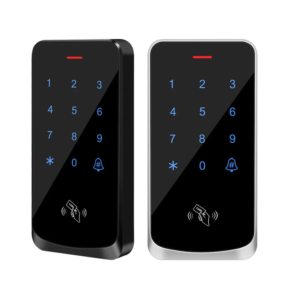 2000Users Access Control System IP67 Waterproof RFID EM Door Lock Opener Keypad Backlight Touch Screen Wiegand 26 34 Card Reader
