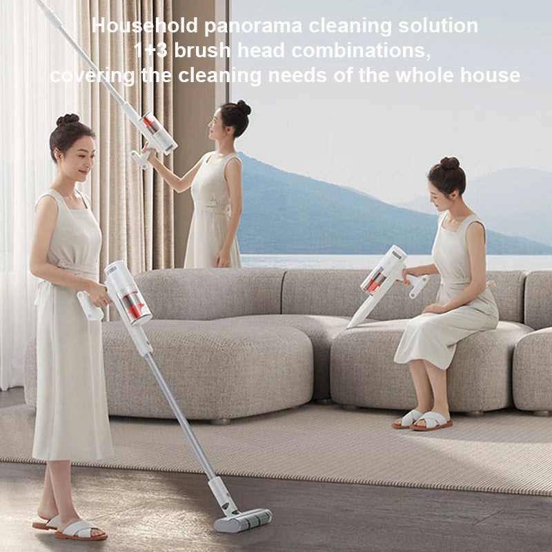 Xiaomi Mijia Wireless Vacuum Cleaner 2 Slim Cyclone Suction Long Battery Life Sweeping And Mopping Mite Removal Cleaning Tool Mi