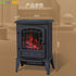 2000W Electric Warmer 3D Simulation Flame Mountain Fireplace Small Heater Home Office Desktop Blowing Warm Fan Electric Stove