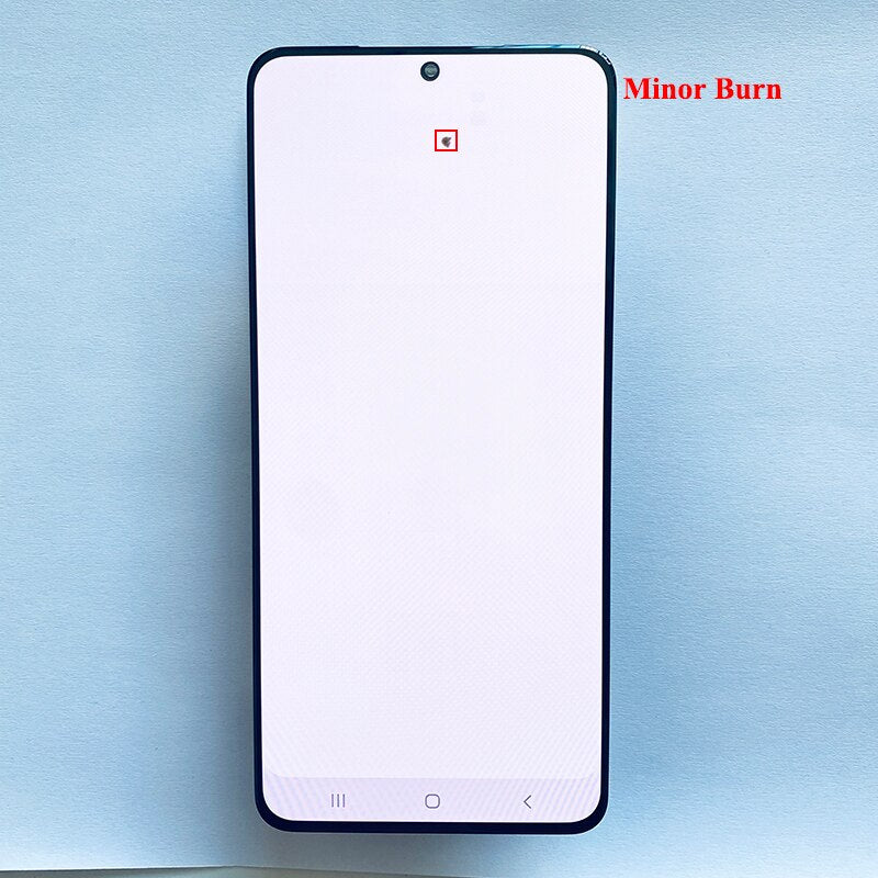 Original LCD For Samsung Galaxy S21 5G G990F G991F G991U G991B/DS Lcd Display Touch Screen 6.2'' With Frame With Dead Pixel