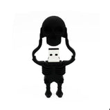 JASTER Skull USB Flash Drives 64GB Skeleton Memory Stick 32GB Red Heart Pen Drive 16GB Lung U Disk Creative Gift Brain Pendrive