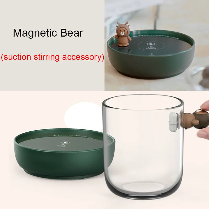 Multifunction Cup Warmer Electric Automatic Self Stirring Magnetic Mug 55 Degrees Celsius Water Heater Smart Mixing Coffee Cups