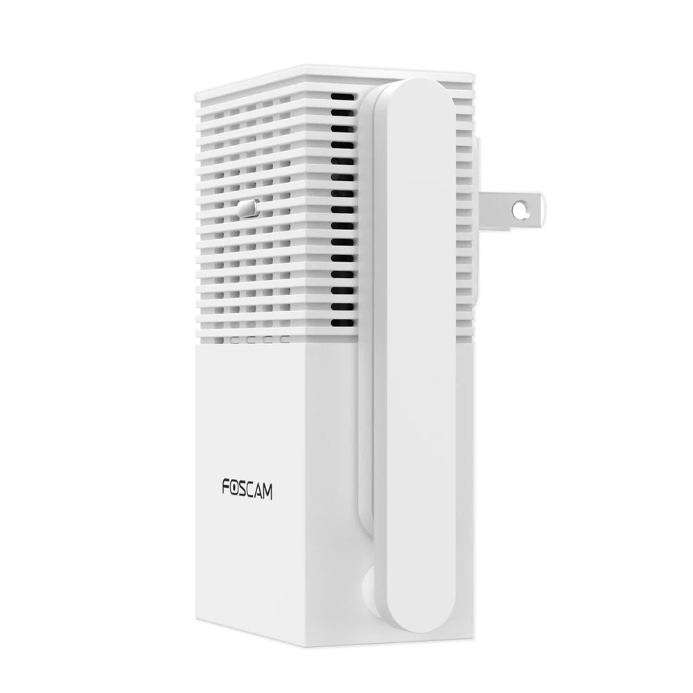 Foscam Smart Chime 1200Mbps Dual-band WiFi Range Extender working with Foscam Video Doorbell (VD1) Louder Alerts