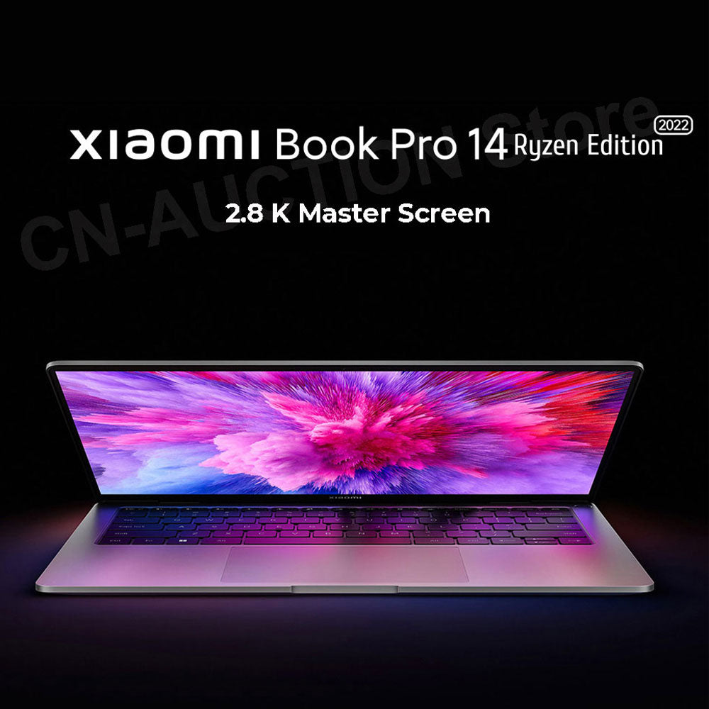 Xiaomi Book Pro 14 Ryzen Edition Laptop R5-6600H / R7-6800H 16GB 512GB SSD 2.8K 14‘’ OLED 90Hz Screen Notebook Windows 11