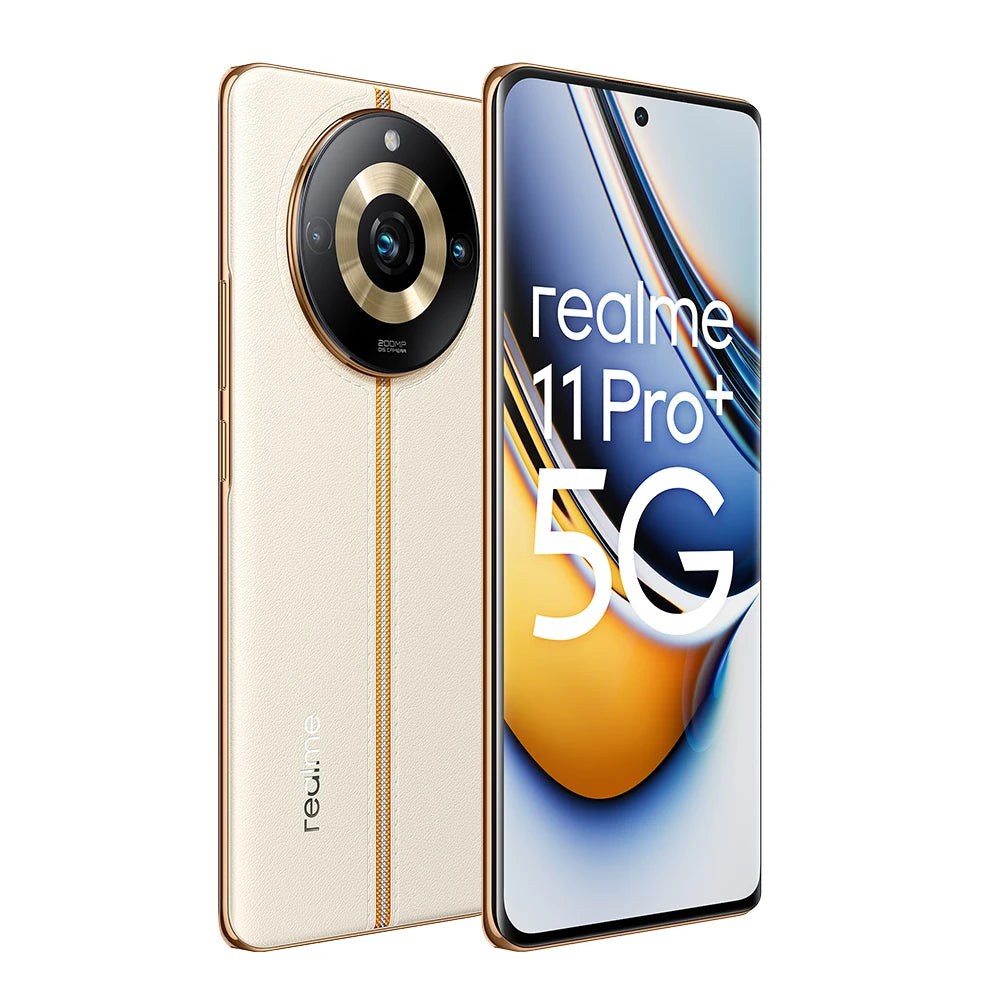 realme 11 Pro Plus 5G 200MP Camera 6.7" 120Hz OLED Curved Vision Display Smartphone 100W SUPERVOOC Charge NFC