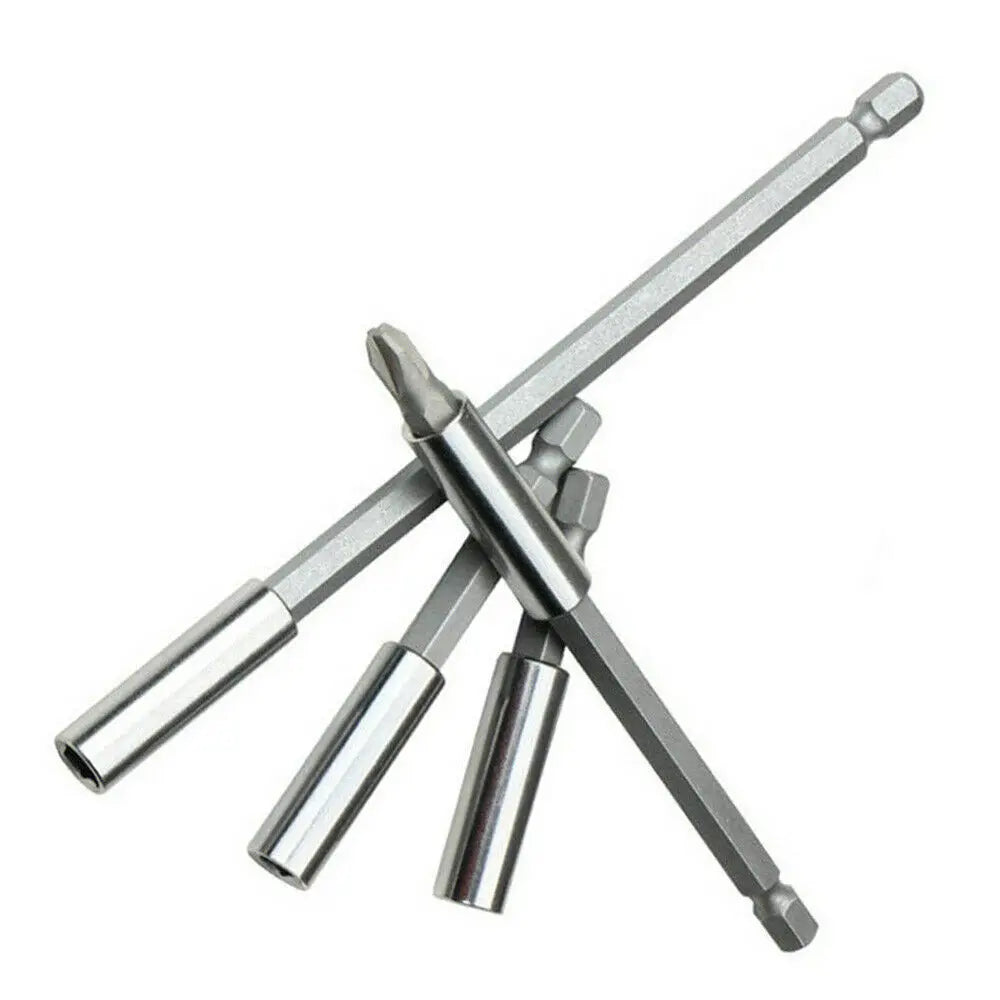 Screw Bits Extension Rod Quick Change Bit 1/4" Shank Long Handle Screwdriver Tip Holder Hand for Electric Screwdriver