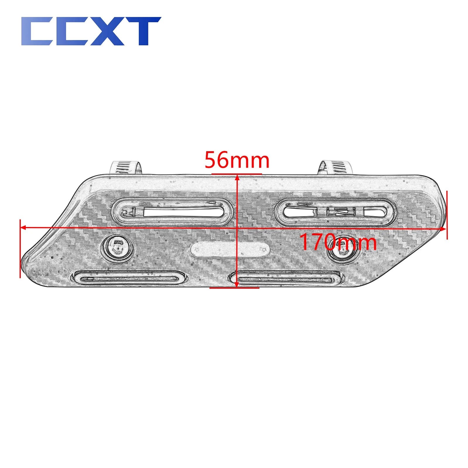 Motorcycle Exhaust Heat Shield Protector Guard Cover For KTM EXC EXCF SMR SX SXF XC XCF EXCW XCFW Yamaha Honda Kawasaki Suzuki