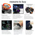 New Smart Watch Mens 4G Memory Local Music Player 454*454 AMOLED Screen Bluetooth Call Sports Man Smartwatch For Samsung Huawei