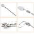 30mm/50mm Portable Car Telescopic Detection Lens Inspection Round Mirror Car Angle View Pen For Auto Inspection Hand Repair Tool