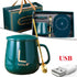 Coffee Mug Heating Pad Ceramics Cup Warmer Constant Temperature Coaster Usb Electric Mat Milk Tea Water Heater Home Office Gifts