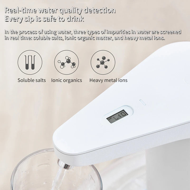 Xiaomi Mijia Water Dispenser Automatic Touch Switch Water Pump Electric Pump USB Charge Overflow Protection TDS Water Dispenser