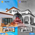 Tuya Smart 1080P WiFi DoorBell Peephole Camera Night bell Hot Viewer Home Security-protection Video Intercom in private house