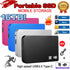 Original Hard Drive Portable SSD 1TB 2TB Solid State External Drive USB3.0 Interface High-speed Hard Disk for Notebook/Desktop
