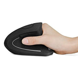 3 Levels DPI for Laptop, PC, Computer, Desktop, Notebook, Specially for Right-handers Wireless Vertical Mouse