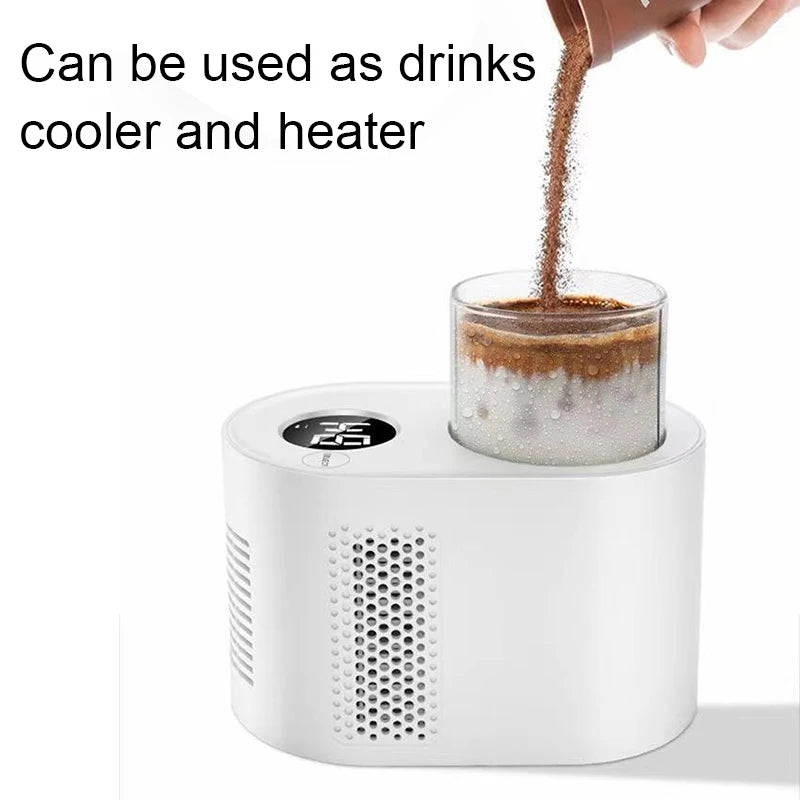 Multifunction Electric Yogurt Maker Freezer Automatic Leben Yoghurt Fermenter Heating Cooling Cup Mug Drinks Warmer Cooler EU US