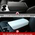 For Tesla Model 3 Y Armrest Cover 2023 Soft TPE Center Console Panel Protector Pad Armrest Box Cover Gray Interior Accessories