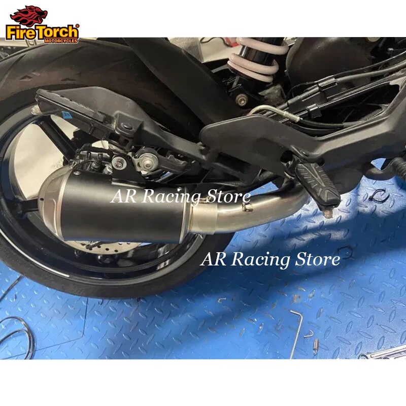 Slip On For KTM DUKE 125 250 390 Adventure 2020 2021 2022 Motorcycle Exhaust Escape Moto System Modify Muffler With Mid Piipe